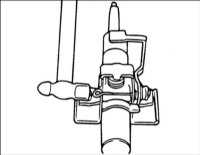  Механизм регулировки угла наклона рулевой колонки Hyundai Accent