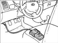  Прокачка гидравлической системы привода тормозов с использованием сканера Hyundai Accent