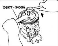  Втулка сцепления и шкив компрессора кондиционера Hyundai Accent