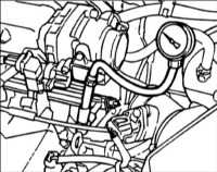  Проверка давления, создаваемого топливным насосом Hyundai Accent
